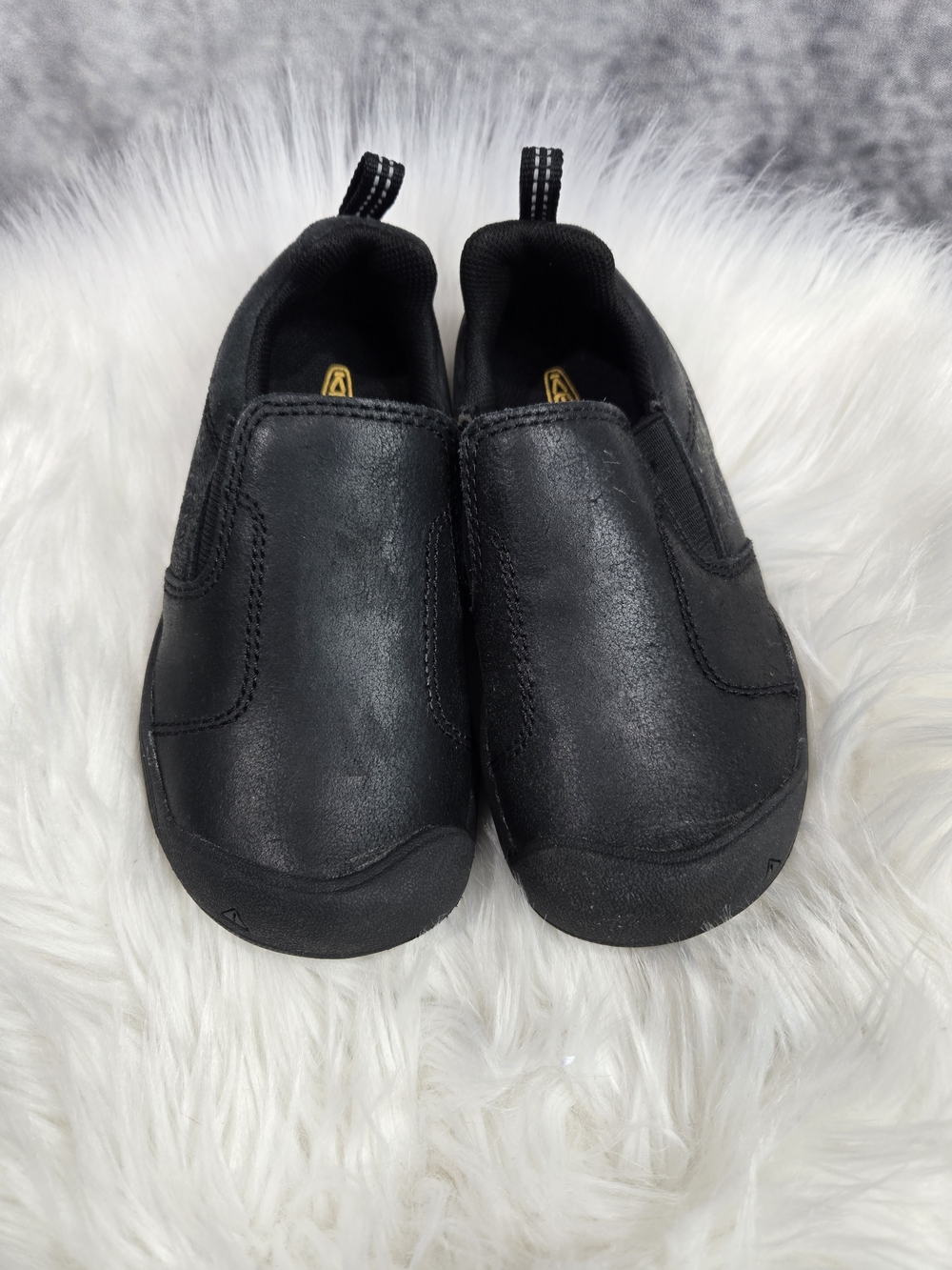 Keen Kids Black Slip-On Sneakers